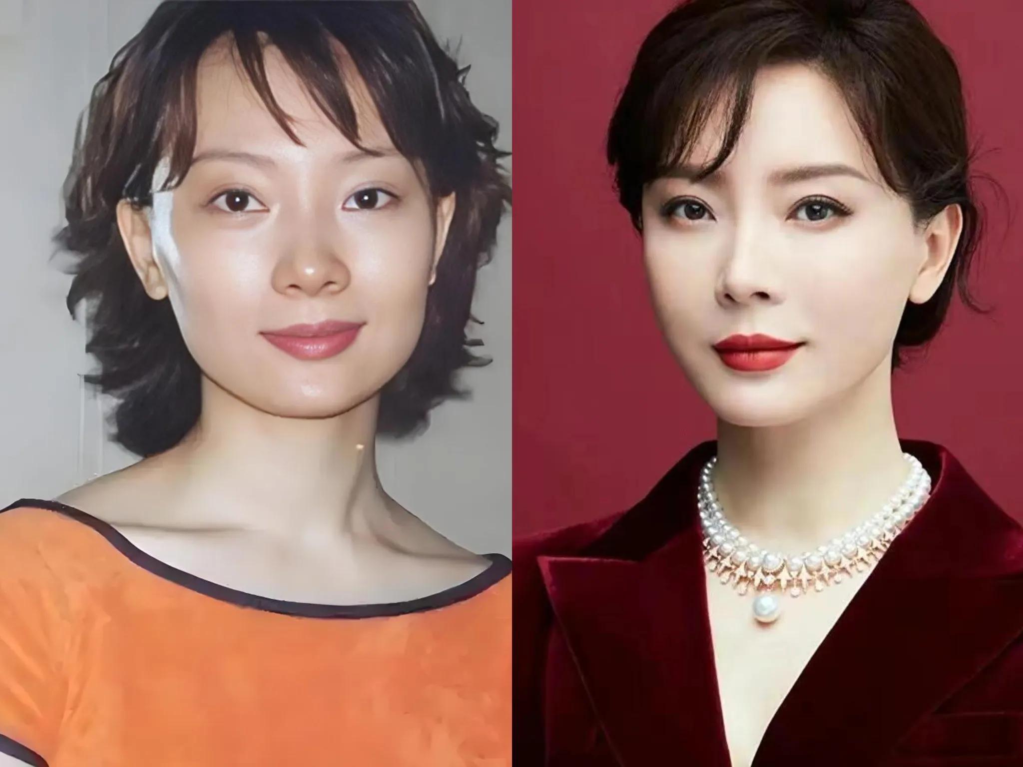 长发的女明星_年轻时长得一般的女星_年过40越来越有韵味的女星